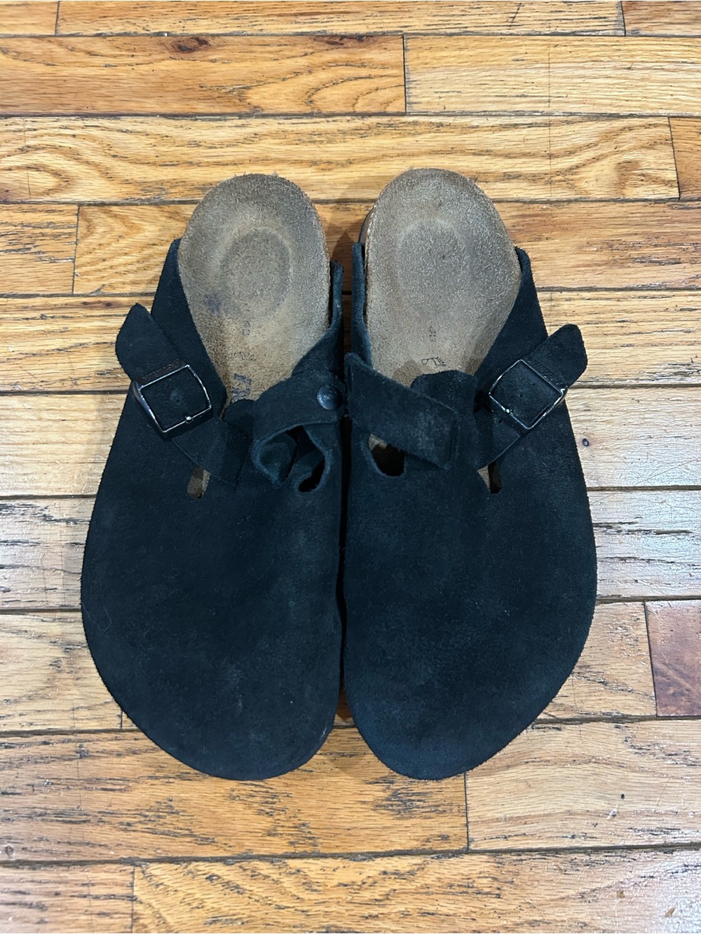 Newark by Birkenstock Black Suede Clog